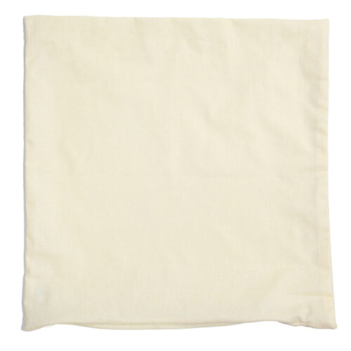 Bezug für Kissen, Nackenrolle, Nackenhörnchen - creme - Bezug Nackenhörnchen