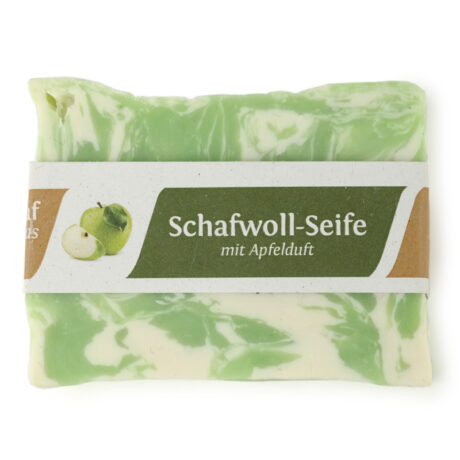 Schafwoll-Seife Apfelduft