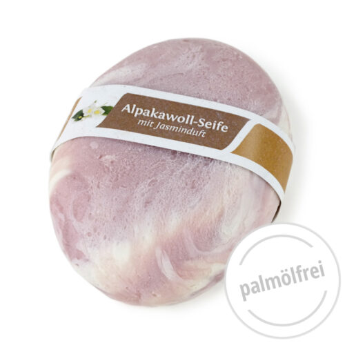 Alpakawoll-Seife Jasmin