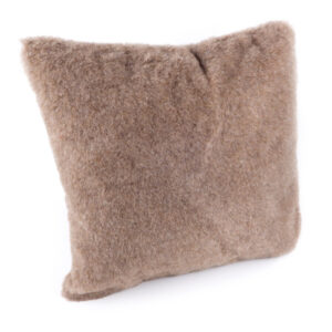 Alpaka-Kissen braun 40x40cm - Sonderangebot